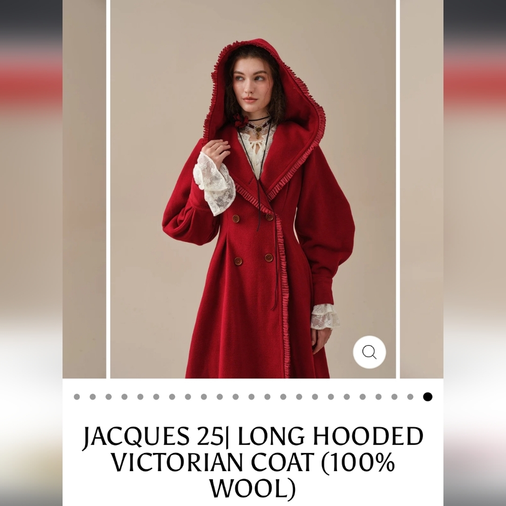 ISO jacques 25 coat Xs/S